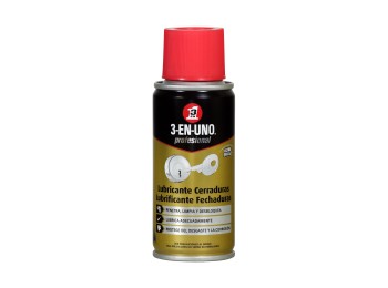 Aceite lubricante cerraduras prof spray 3-en-uno 100 ml
