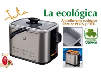 Freidora elec 1lt 1000w met fr-326 jata