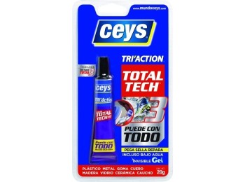 Adhesivo sellador tri-action 20 gr total tech xpress ceys