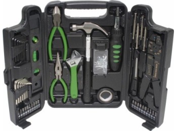 Maleta herram bricolaje con 129 herr. abs mac power mader