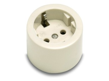 Base elec 55x54x47 tt 16a-250v sup. polic/porc bl 2401 famat