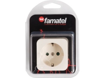 Base elec 100x145x55 tt 16a-250v sup. polic/porc bl 23011 fa