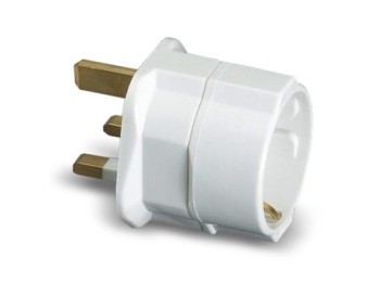 Adaptador viaje ingl-euro polic bl famat