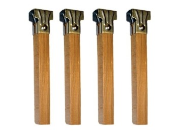 Pata somier 250x30x30mm cda el zorro mad 81405 4 pz