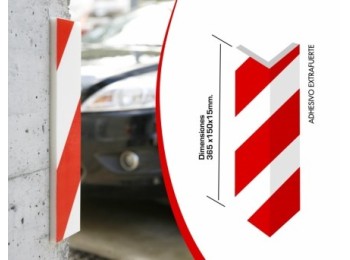 Protector aparcam. cantonera 365x150x15mm dicoal