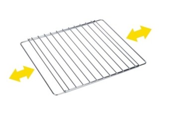 Rejilla horno exten 38,5/55cm ac crom sauvic