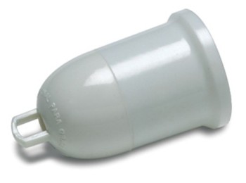 Portalamparas elec 34x60x34 provis. e27 baquel bl famat