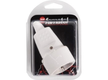 Base movil elec 100x145x65 tt 16a-250v goma term bl famat