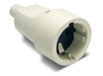 Base movil elec 50x97x50 tt 16a-250v goma term bl famat