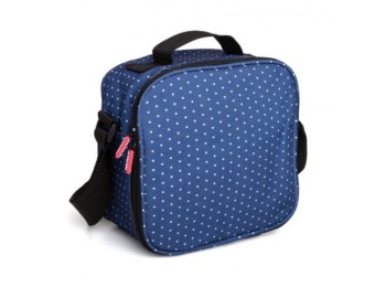Bolsa porta alimentos 4 hermeticos dots az polie tatay