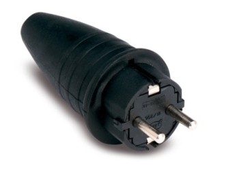 Clavija elec 48x117x48 16a-250v tt goma term ne famat