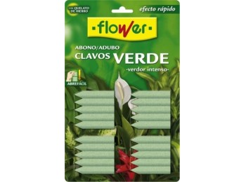Abono planta verde clavo flower 15501 20 pz