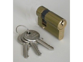 Cilindro 40x10mm logo lat leva lg cisa