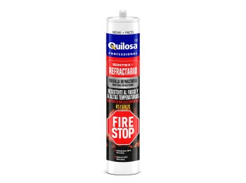 Masilla refr. a/tem 310 ml neg 1500ºc int. fire stop quilosa