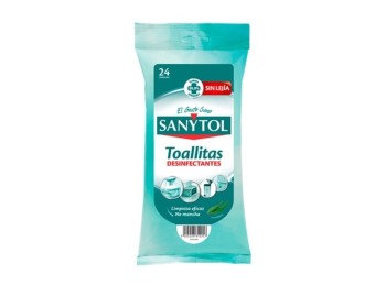 Toallitas desinfeccion multi. sanytol 24 ud