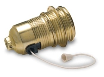 Portalamparas elec 39x80x39 c/int e27 ac metalico famat