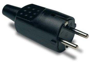 Clavija elec 4,8mm/30x97x37 16a-250v tt goma term ne famat