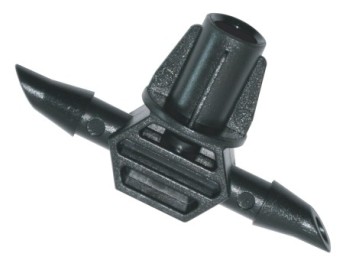 Conector micro riego 4mm gotero natuur ne nt104462 10 pz