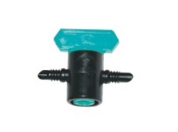 Valvula micro riego 4mm natuur neg/ver nt104457 5 pz