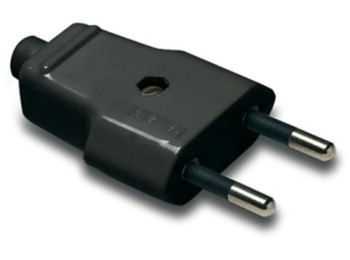 Clavija elec 35x67x16 10a-250v polic ne famat