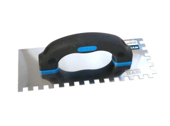 Llana alb. 280x120mm m/c bimat. dentada ac nivel