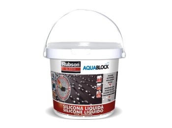 Silicona liq elast100% 1 kg bl imp aquablock rubson