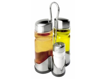Vinagrera coc aceitera cristal/inox ibili
