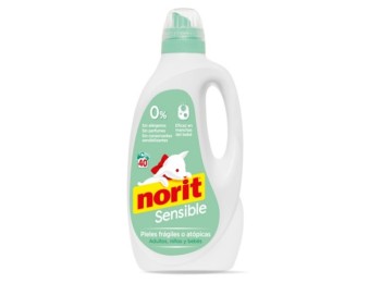 Detergente limp liq sensibles 40 lav. norit 2,12 lt