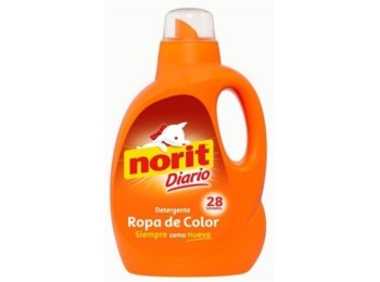 Detergente limp liq ropa color 28 lav. norit 1,5 lt