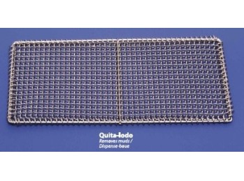 Felpudo dec. 70x35cm rect quitalodos met. wamja