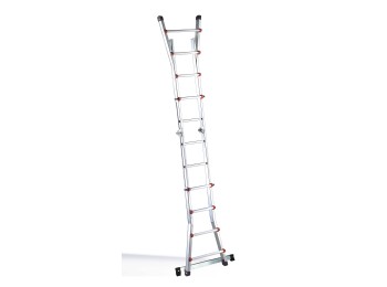 Escalera ind.mult tijera 4,10mt 8+8 telesc alu escalis svelt