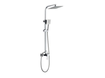 Grifo ducha monom flexo barra+d/c extensible inox dp griferi