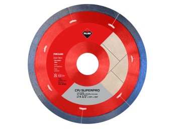 Disco corte porcelan. segment 115mmx1,7mm diam cpj-115 rubi