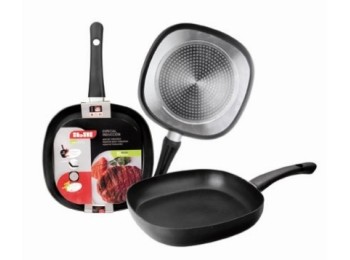 Sarten coc grill 26x26cm liso indubasic alu.forj ibili