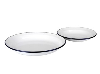 Plato mesa hondo 28cm bl a/esm ibili