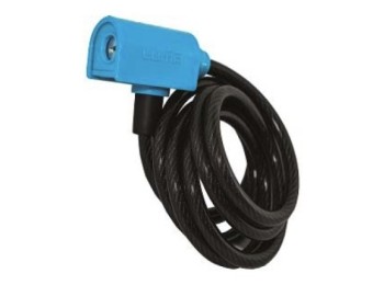 Candado antirrobo bicicl Ø8mm lgo 185cm esp. az arregui