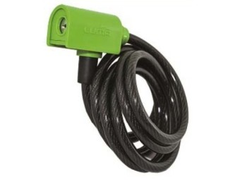 Candado antirrobo bicicl Ø8mm lgo 185cm esp. ver arregui