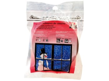 Burlete pta/vent.  9mmx25mt adh 