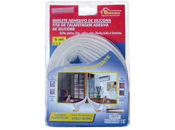 Burlete pta/vent. 06mt adh silic tra burcasa