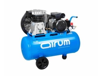 Compresor correas 3 cv 50lt-330lt/m 9 bar c/aceite airum