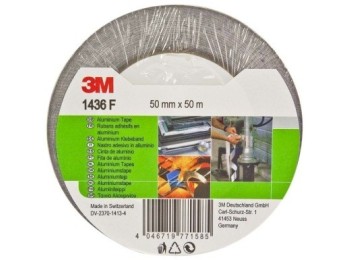 Cinta adh 50mmx 50mt aluminio 3m