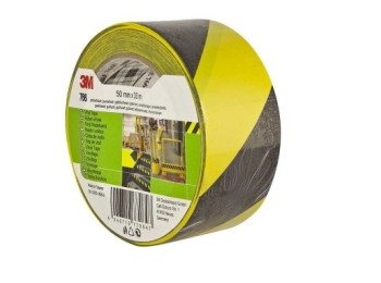 Cinta adh 50mmx 33mt señalizacion vinilo ne/am 764 3m