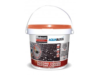 Silicona liq elast100% 1 kg teja imp aquablock rubson