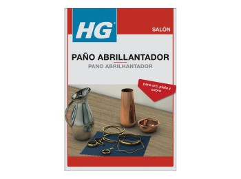 Abrillantador plata paño ligeramente oxidada hg