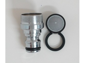 Adaptador automatico rosca m-24 macho lat/cr s&m