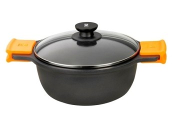 Cacerola alta 28cm c/tapa ind al/fu efficent bra