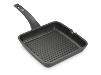 Grill plancha 28x28cm rayas c/m ind al/fu nar efficient bra