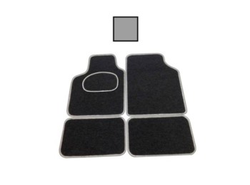Alfombra coche univ ne soft 4 pz bottari