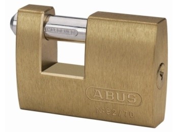 Candado seg 90mm arco rectangular lat lat abus