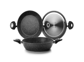 Sarten honda 28cm con asa alu.forj natura ibili